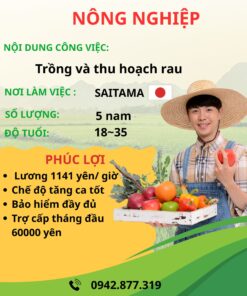 TUYỂN TTS ĐƠN NÔNG NGHIỆP