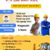 TUYỂN TTS MÁY XÚC
