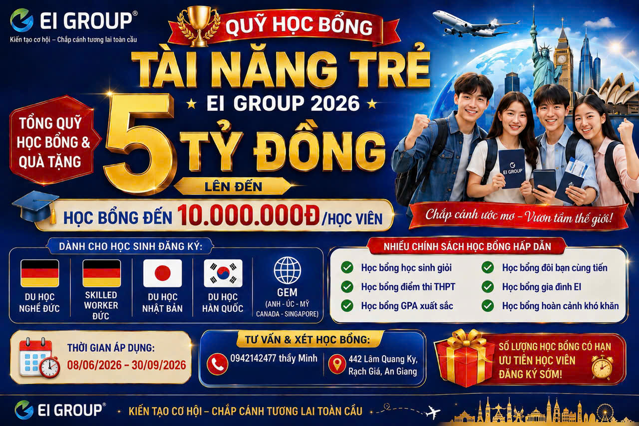 học bổng ei